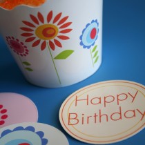 Fabulous Flowers Printable Birthday Party