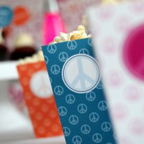 Peace, Love and Party Printable Birthday