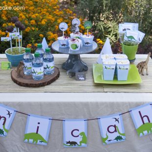 Dinosaur Dig Printable Birthday Party