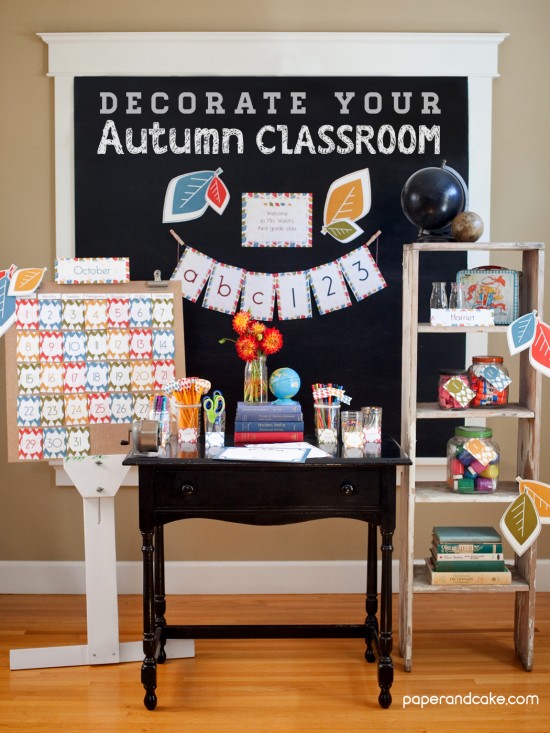 School Decorations For Teachers It S Fall Paper And Cake Paper